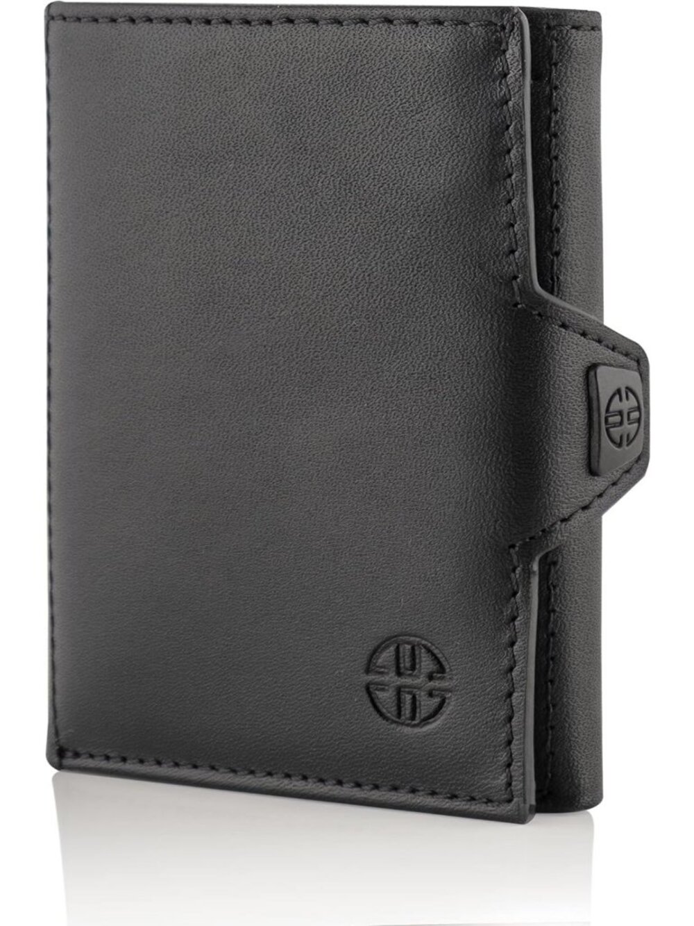 Stylish Unisex RFID Trifold Leather Wallet | Slim Front Pocket Design